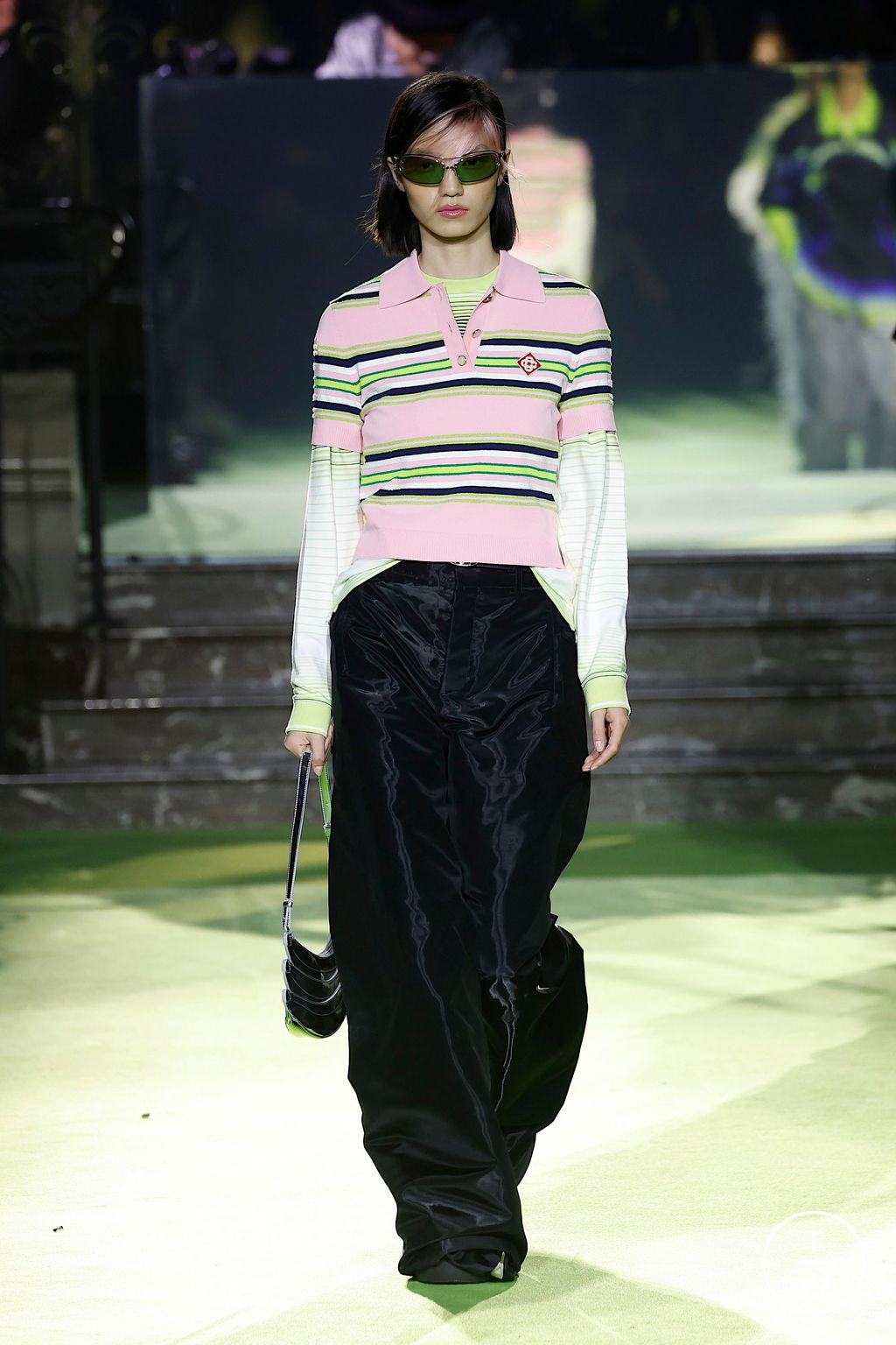 Fashion Week Paris Spring/Summer 2026 look 26 from the Casablanca collection womenswear