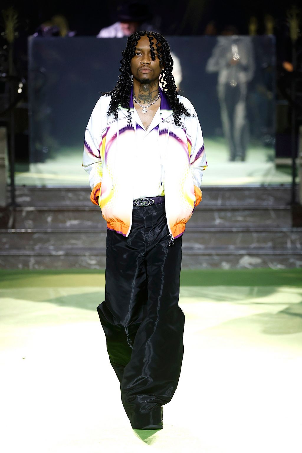 Fashion Week Paris Spring/Summer 2026 look 42 from the Casablanca collection 女装