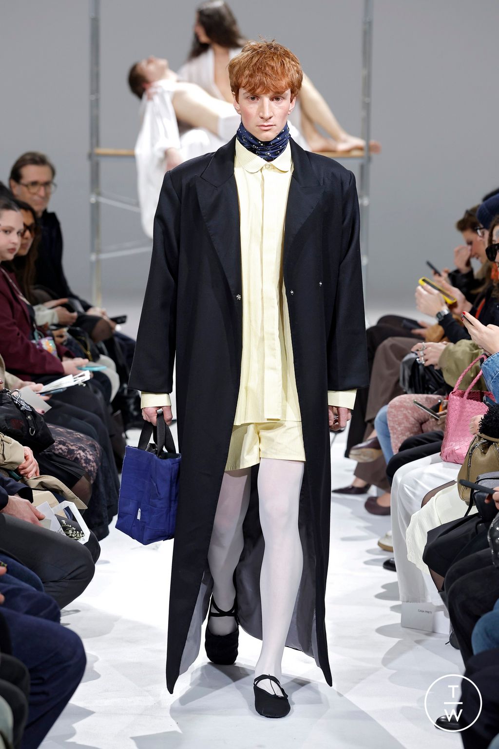Fashion Week Milan Fall/Winter 2026 look 19 from the Casa Preti collection womenswear