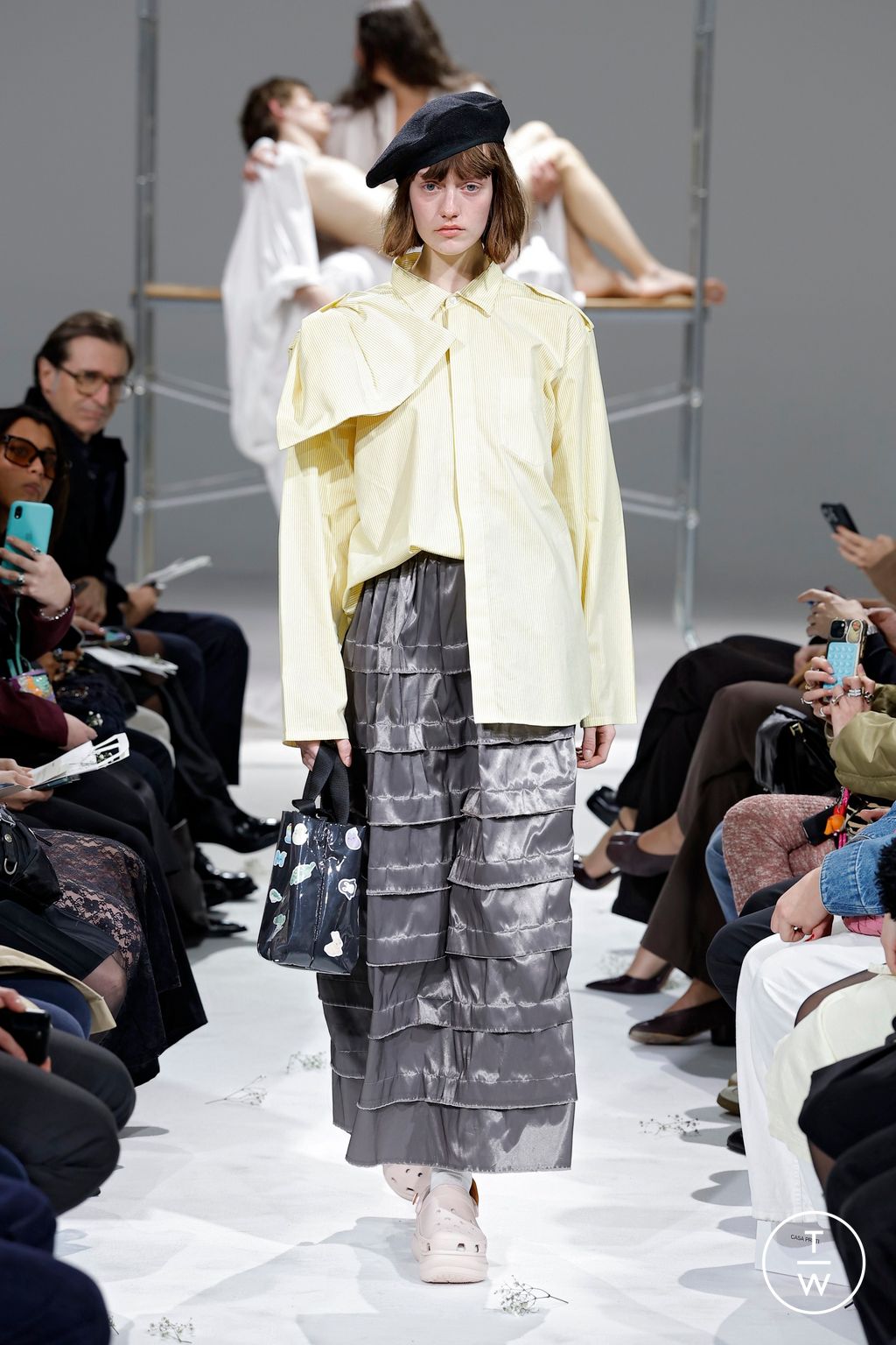 Fashion Week Milan Fall/Winter 2026 look 34 from the Casa Preti collection womenswear