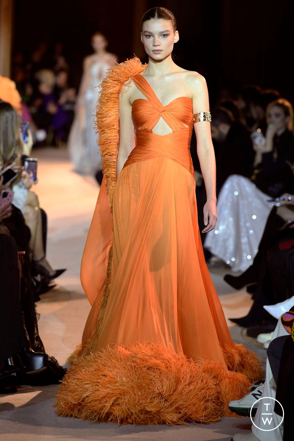 Fashion Week Paris Spring/Summer 2023 look 41 from the Zuhair Murad collection couture