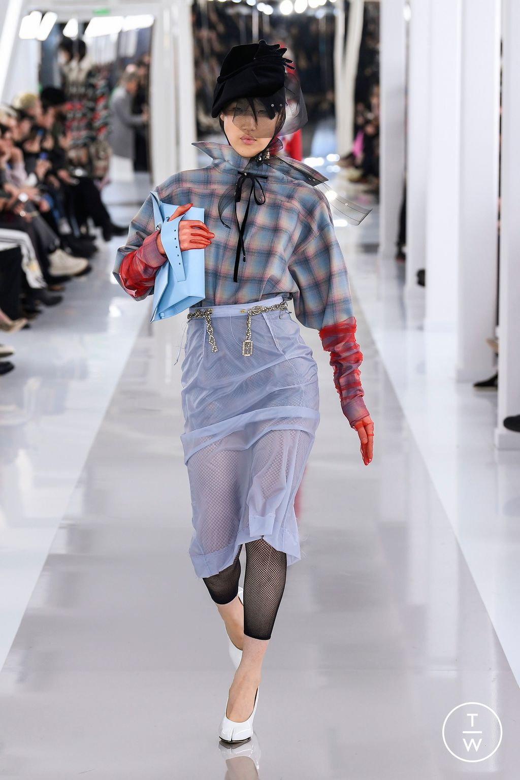 Fashion Week Paris Fall/Winter 2023 look 16 de la collection Maison Margiela menswear