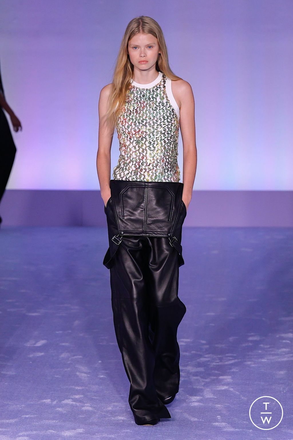 Fashion Week New York Spring/Summer 2023 look 19 de la collection Brandon Maxwell womenswear