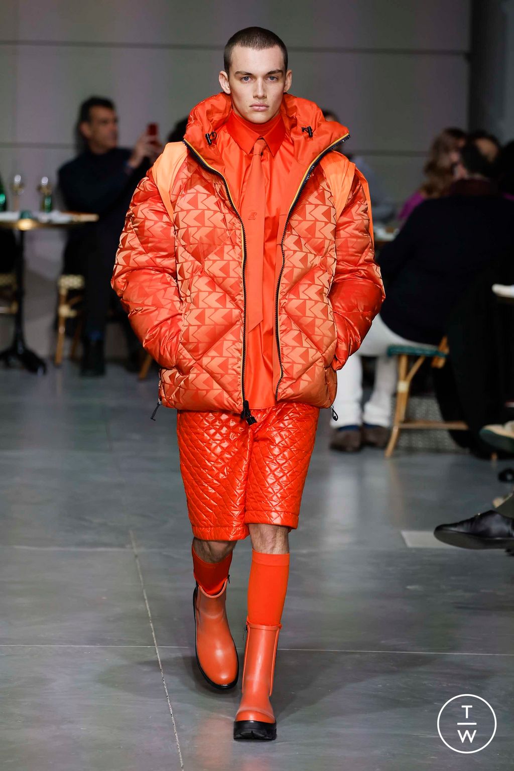 Fashion Week Milan Fall/Winter 2023 look 2 de la collection K-WAY R&D menswear