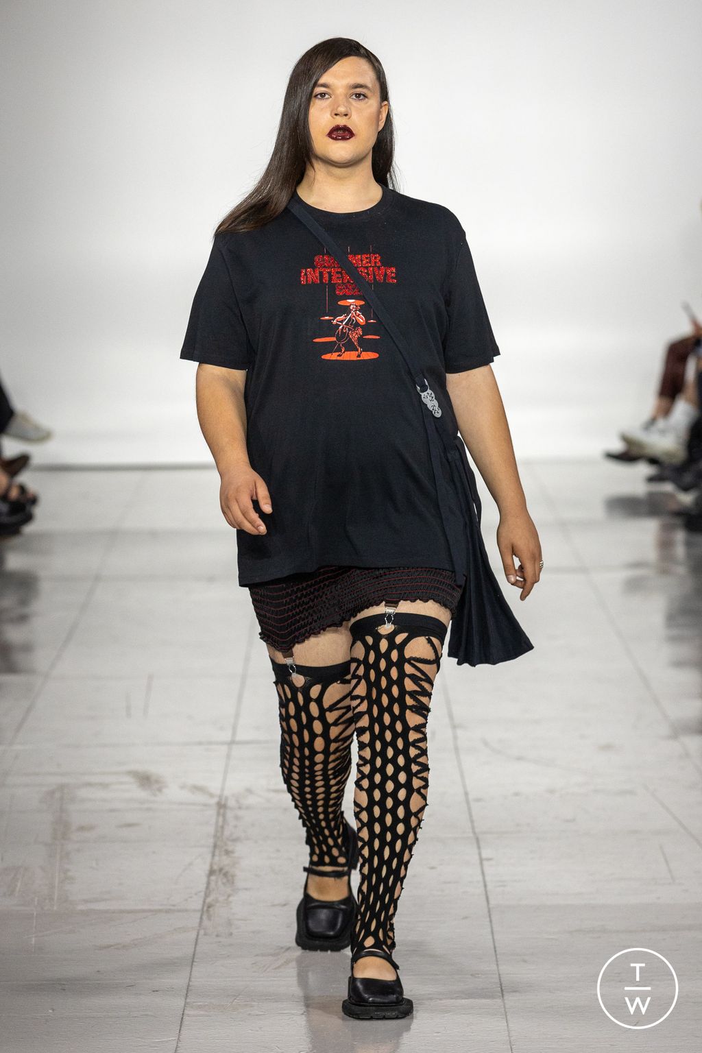 Fashion Week London Spring/Summer 2023 look 15 from the Sinéad O'Dwyer collection womenswear