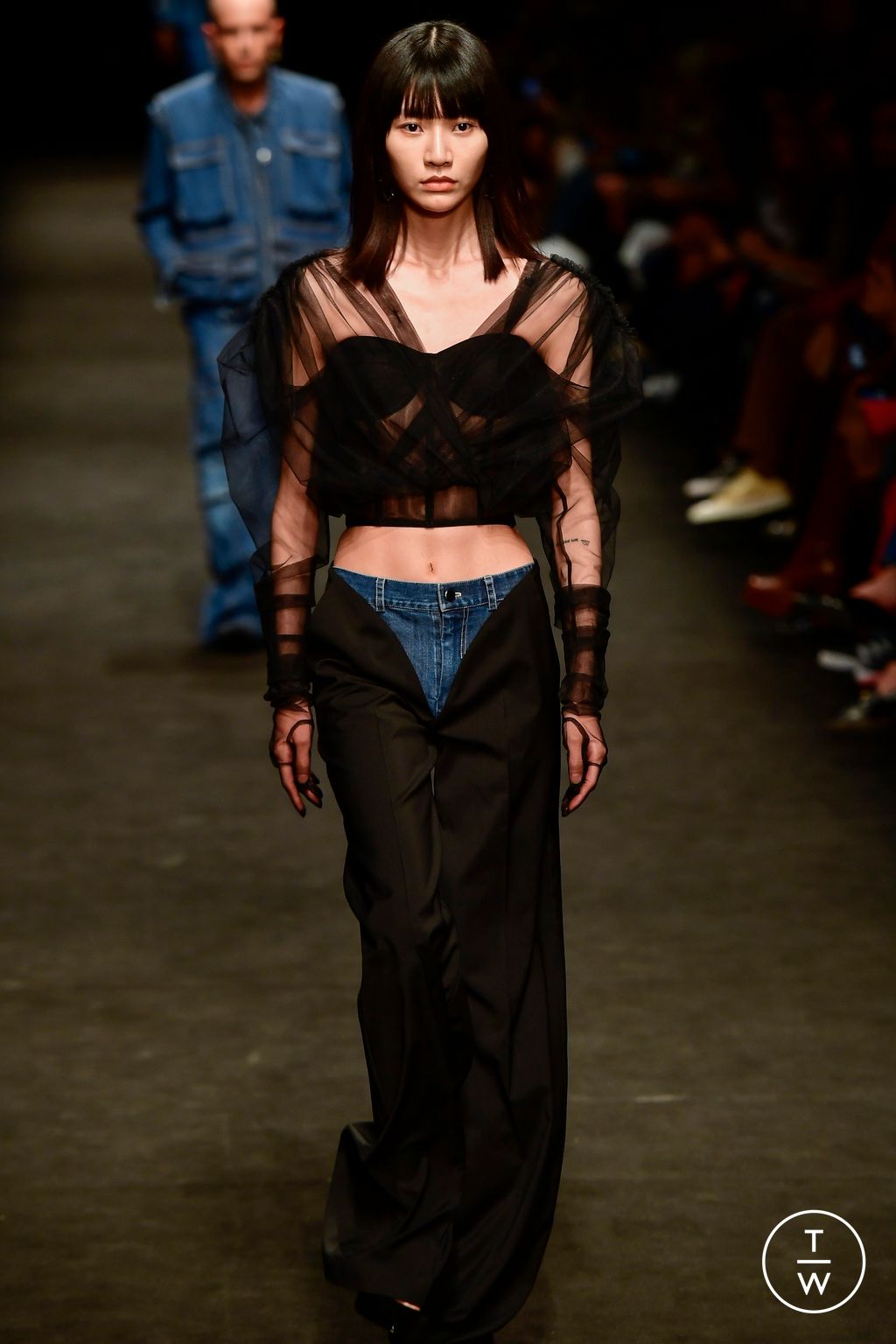 Fashion Week Milan Spring/Summer 2023 look 7 from the Act n°1 collection 女装