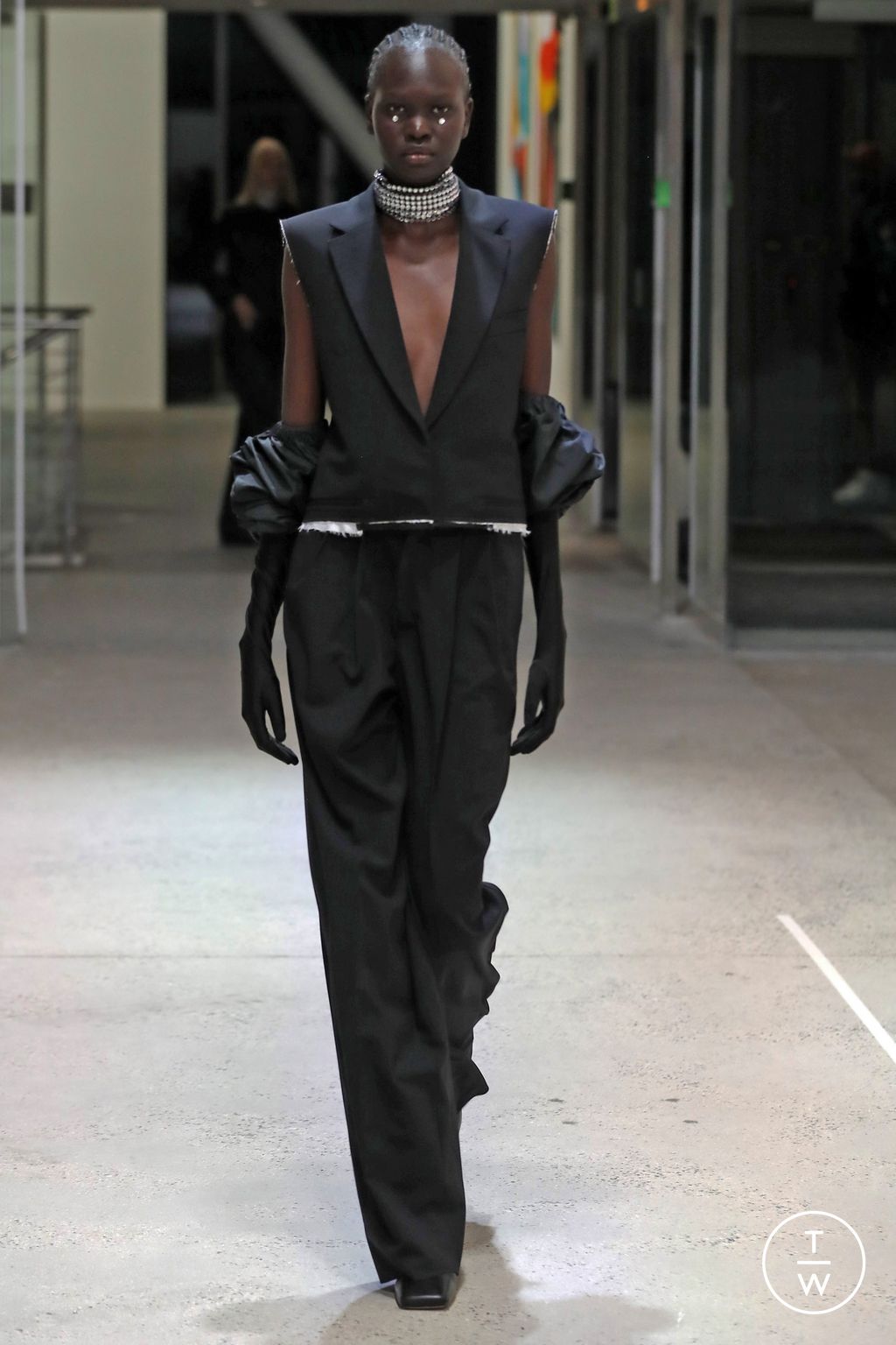 Fashion Week Paris Spring/Summer 2023 look 3 from the AZ Factory collection womenswear