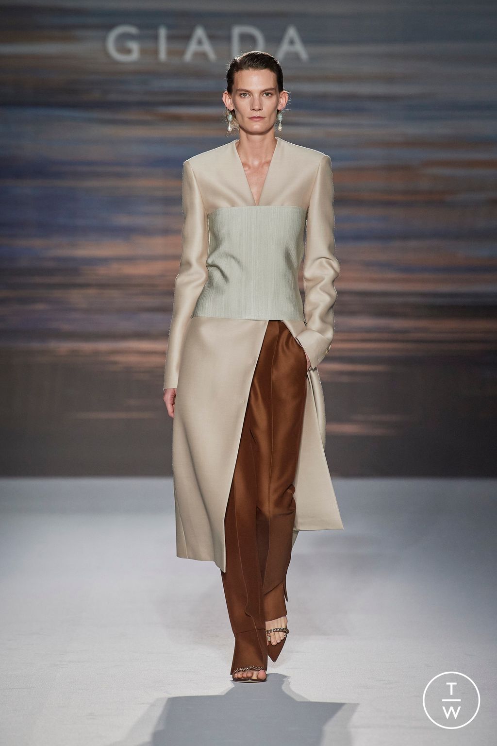 Fashion Week Milan Spring/Summer 2023 look 6 from the Giada collection 女装