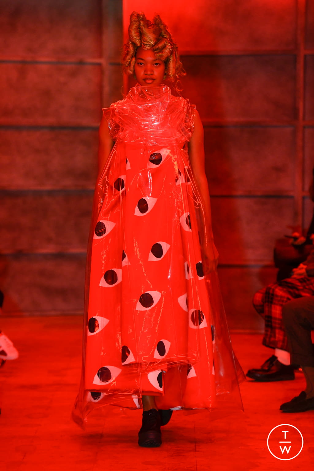 Fashion Week Paris Spring/Summer 2021 look 1 from the Comme des Garçons collection womenswear