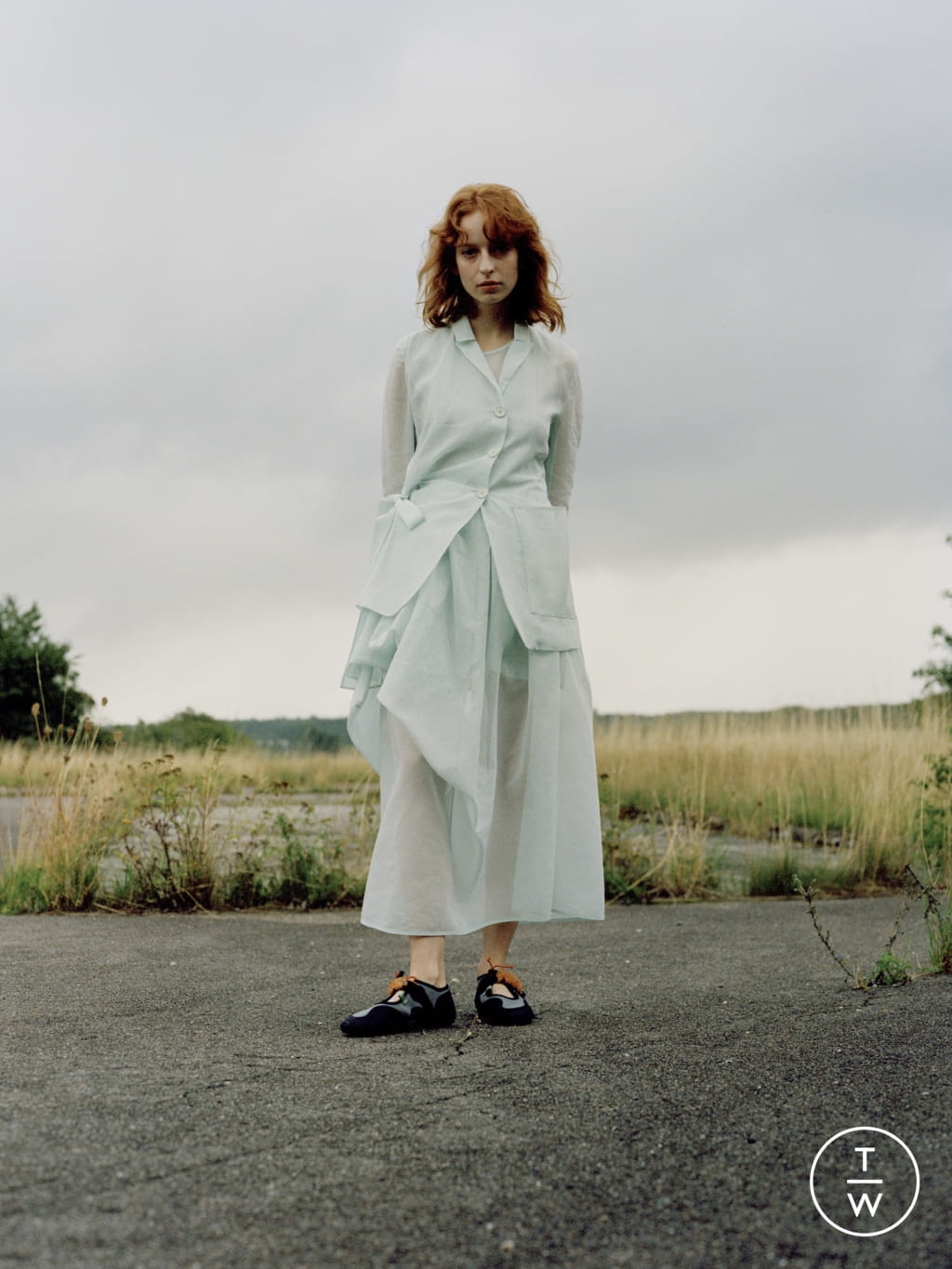 Fashion Week Paris Spring/Summer 2022 look 2 from the Cecilie Bahnsen collection womenswear