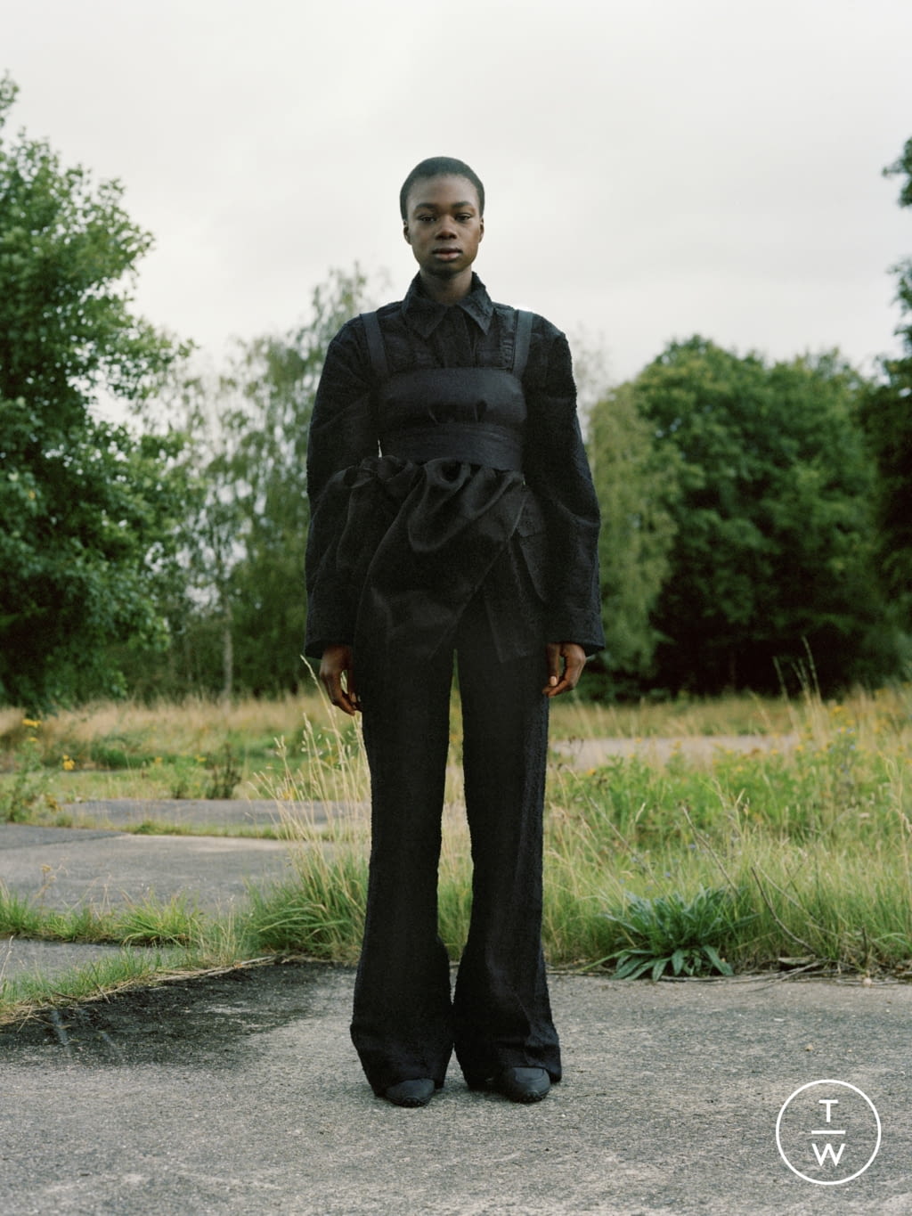 Fashion Week Paris Spring/Summer 2022 look 9 de la collection Cecilie Bahnsen womenswear