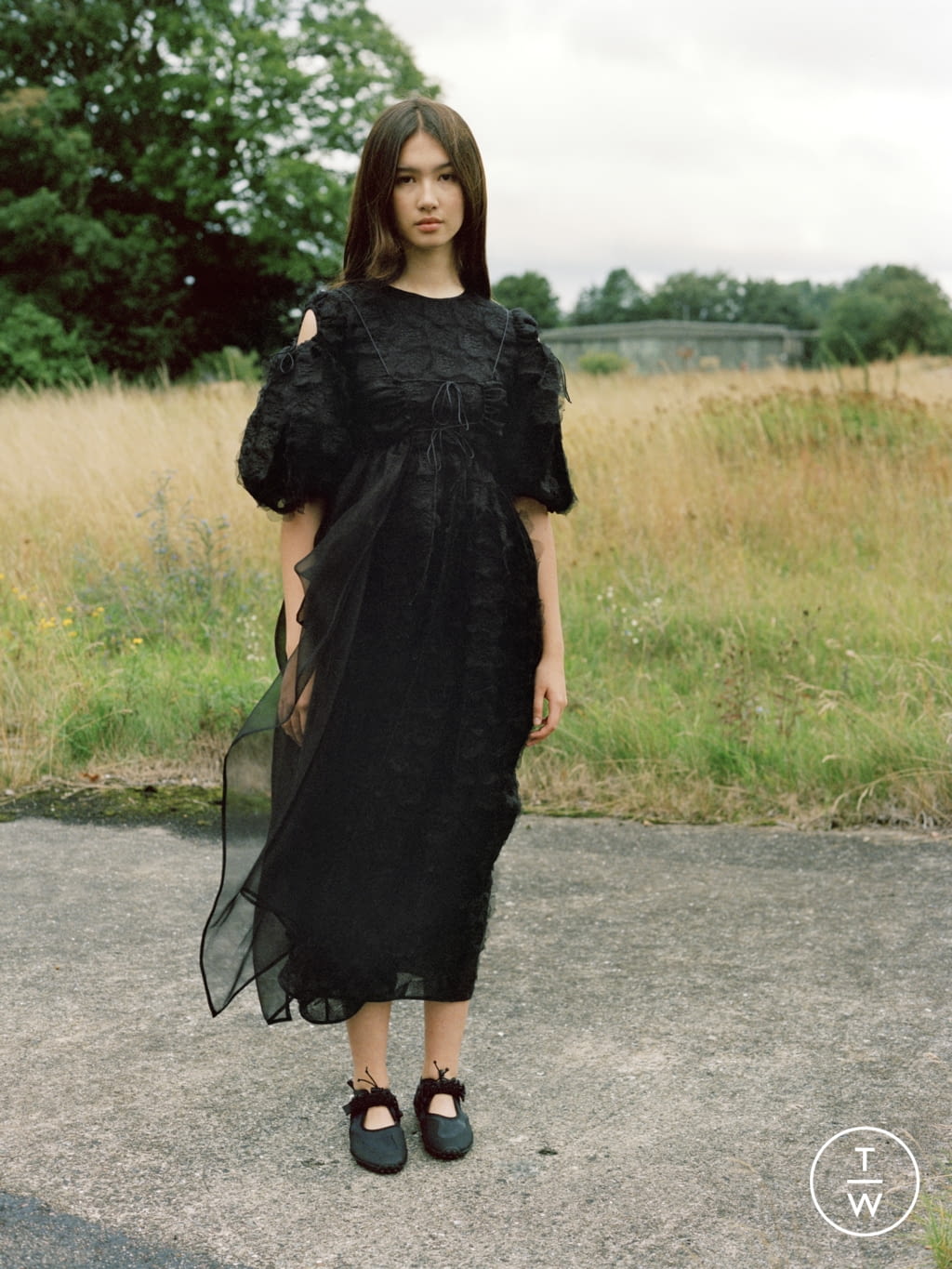 Fashion Week Paris Spring/Summer 2022 look 10 from the Cecilie Bahnsen collection womenswear