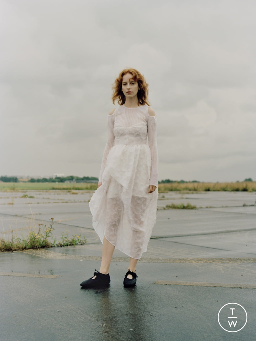 Fashion Week Paris Spring/Summer 2022 look 24 from the Cecilie Bahnsen collection womenswear