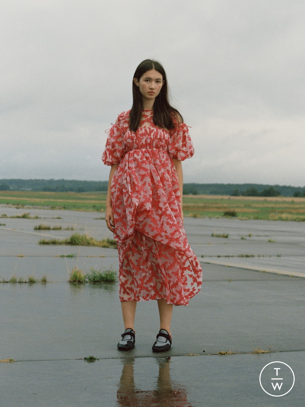 Fashion Week Paris Spring/Summer 2022 look 30 from the Cecilie Bahnsen collection womenswear