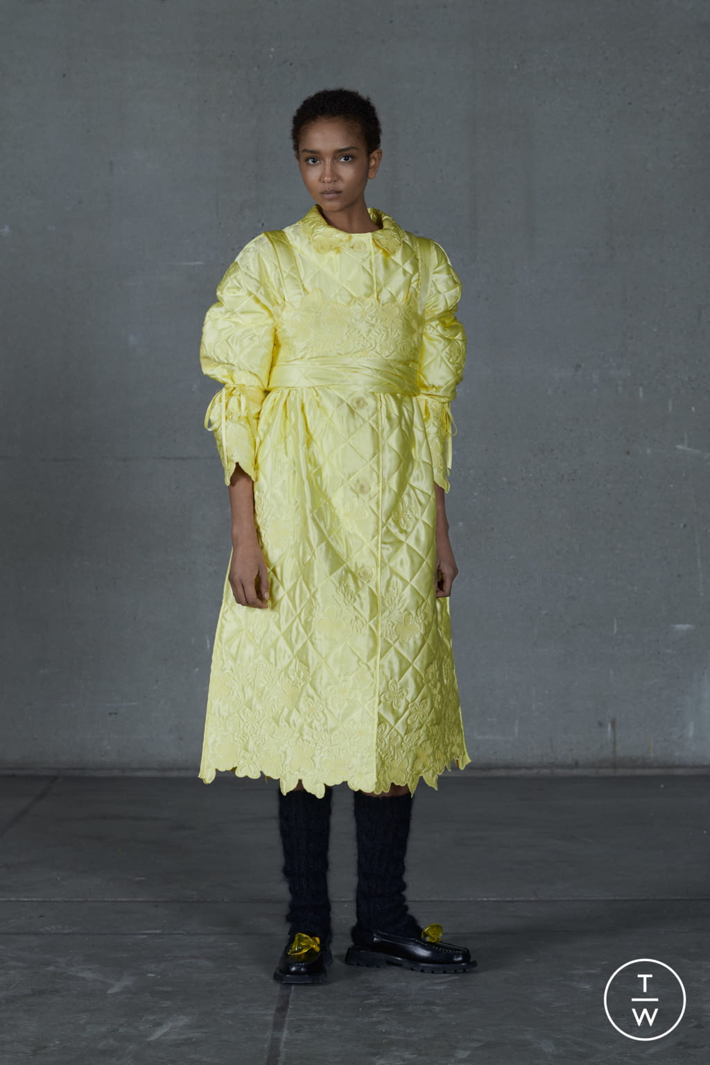 Fashion Week Paris Fall/Winter 2021 look 12 de la collection Cecilie Bahnsen womenswear
