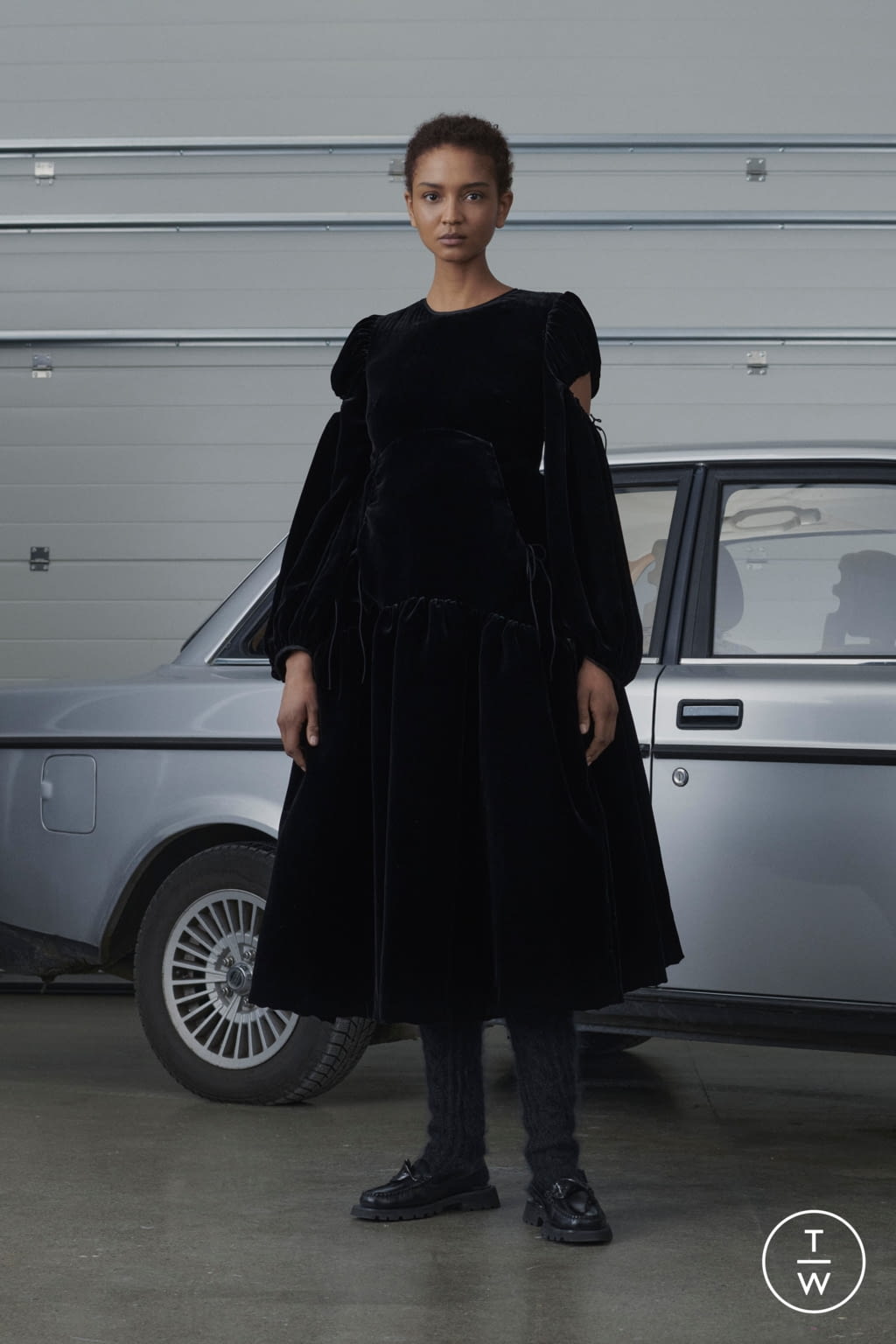 Fashion Week Paris Fall/Winter 2021 look 28 de la collection Cecilie Bahnsen womenswear