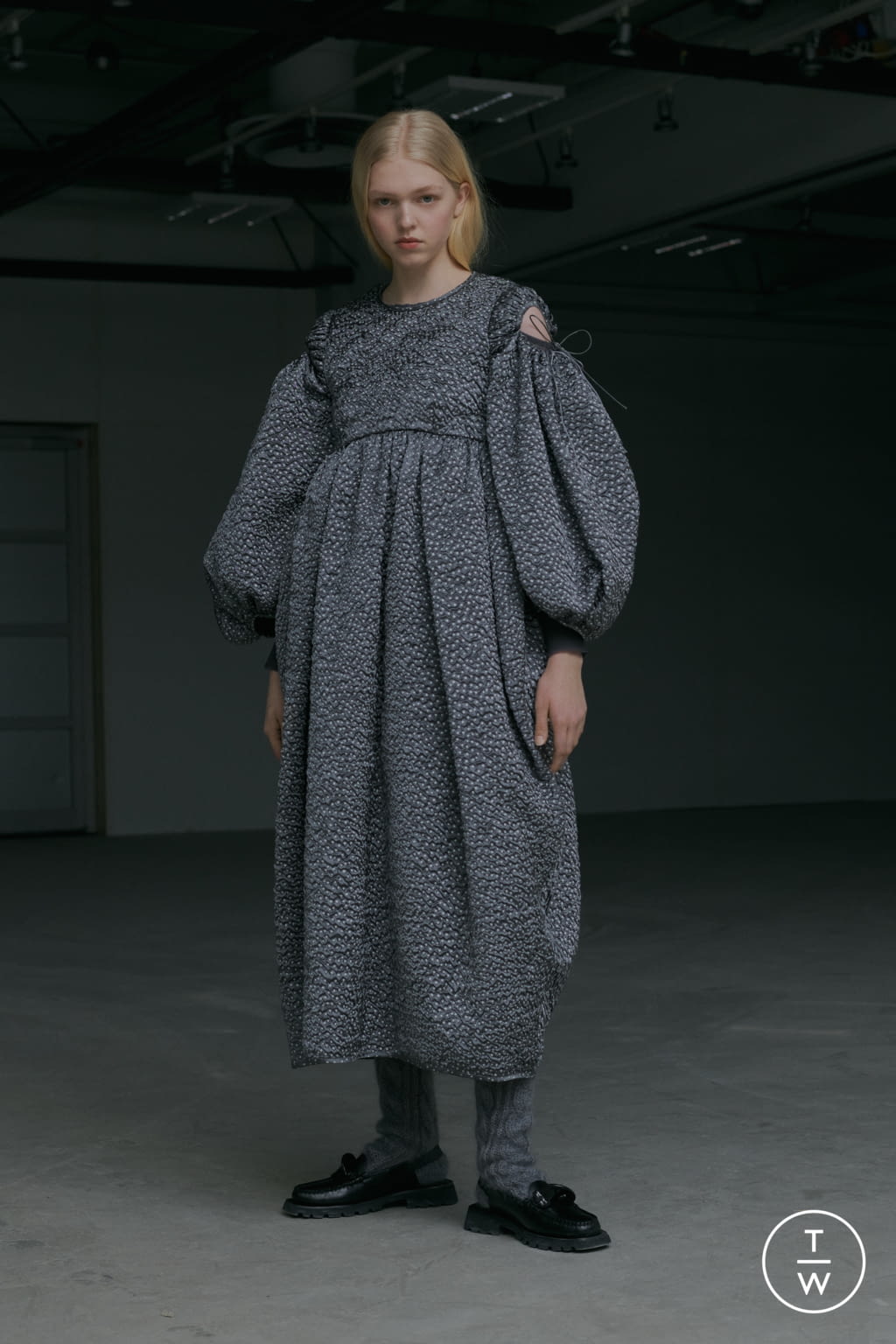 Fashion Week Paris Fall/Winter 2021 look 5 de la collection Cecilie Bahnsen womenswear