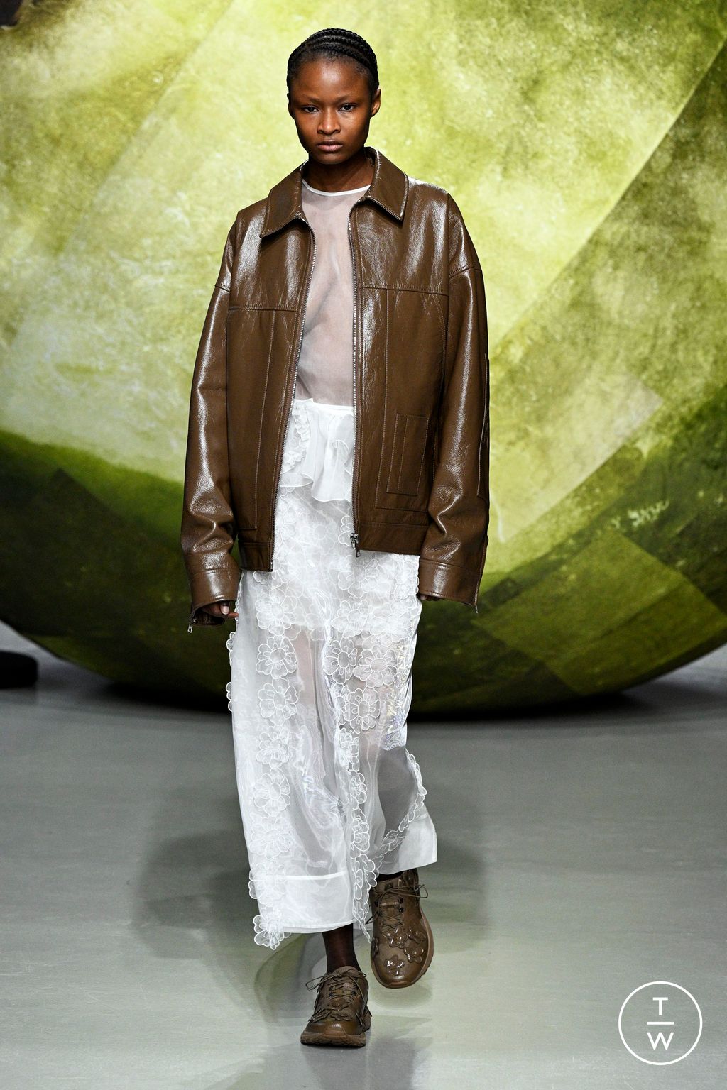 Fashion Week Paris Fall/Winter 2024 look 23 from the Cecilie Bahnsen collection womenswear