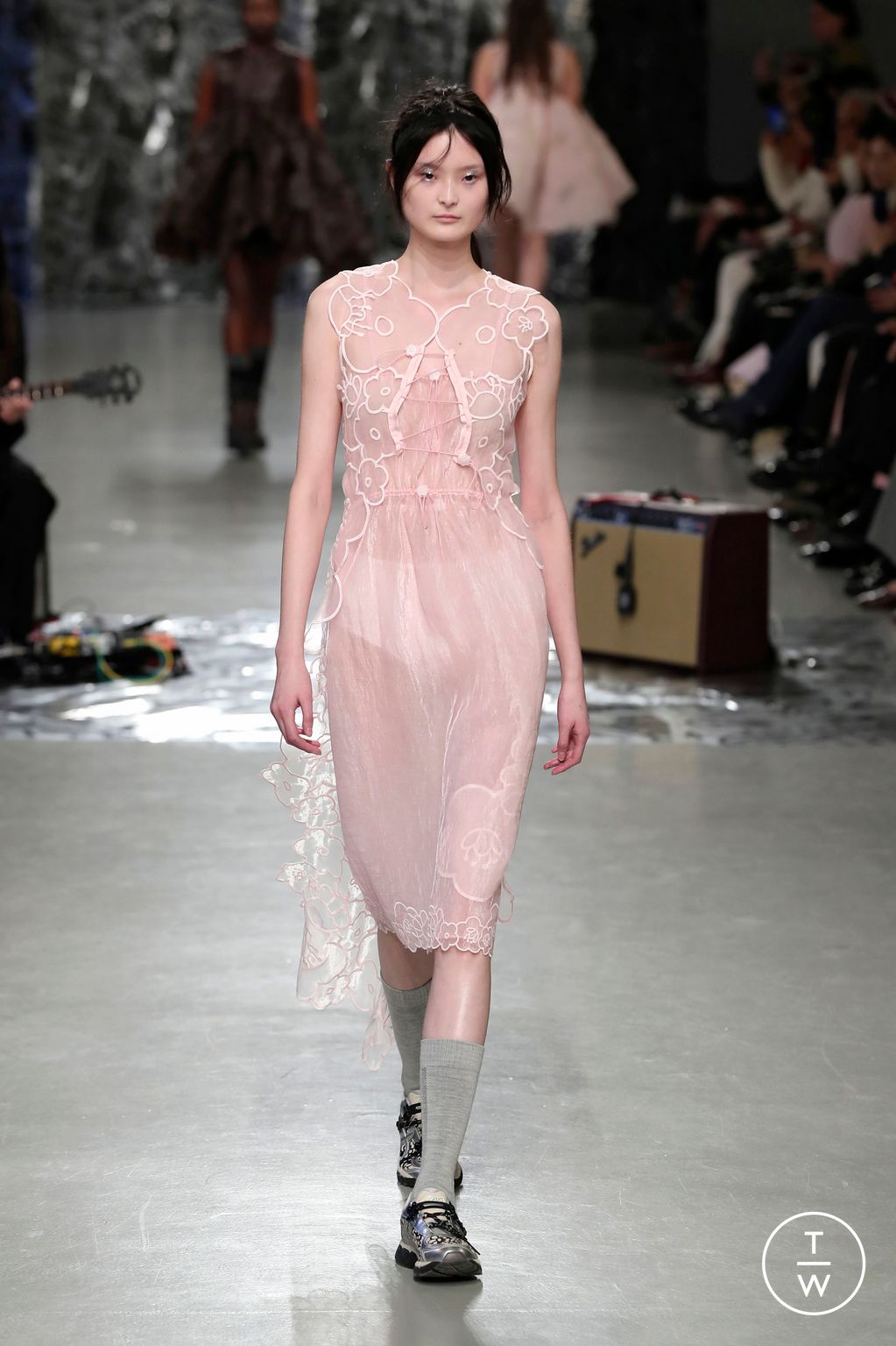 Fashion Week Paris Fall/Winter 2025 look 5 from the Cecilie Bahnsen collection womenswear