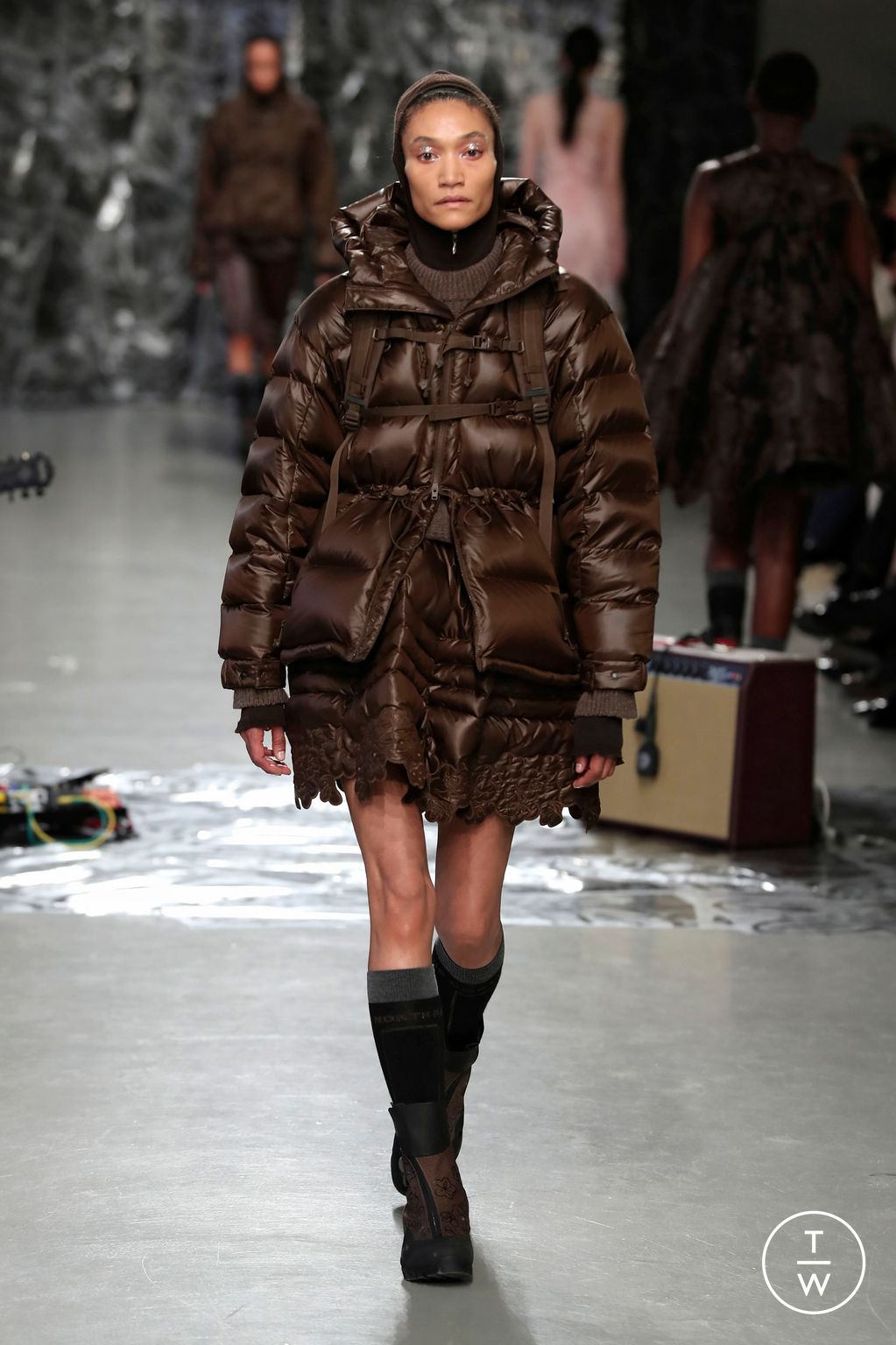 Fashion Week Paris Fall/Winter 2025 look 7 from the Cecilie Bahnsen collection womenswear