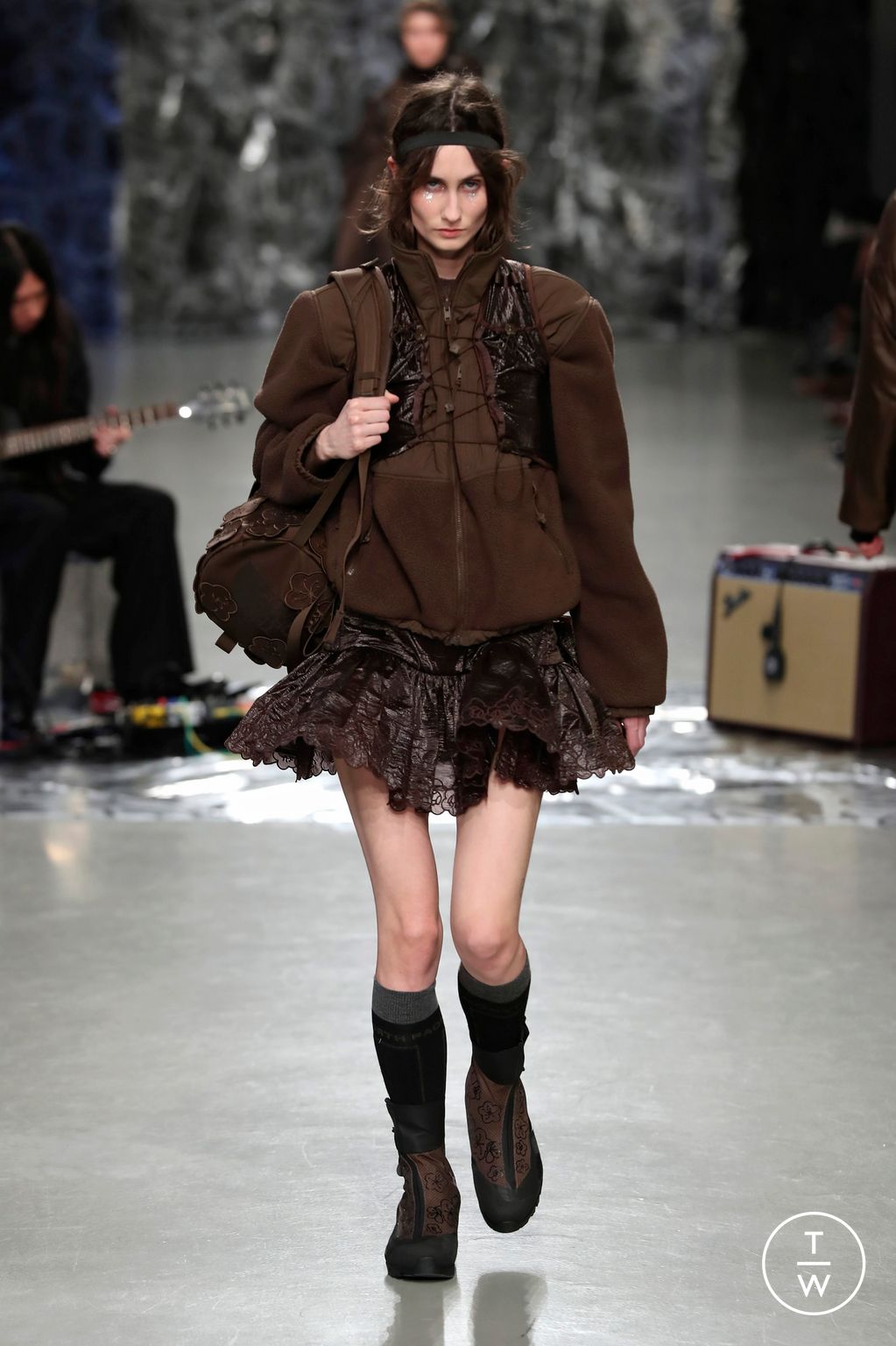 Fashion Week Paris Fall/Winter 2025 look 9 from the Cecilie Bahnsen collection womenswear