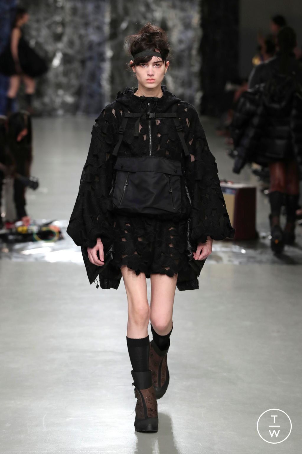 Fashion Week Paris Fall/Winter 2025 look 17 from the Cecilie Bahnsen collection womenswear