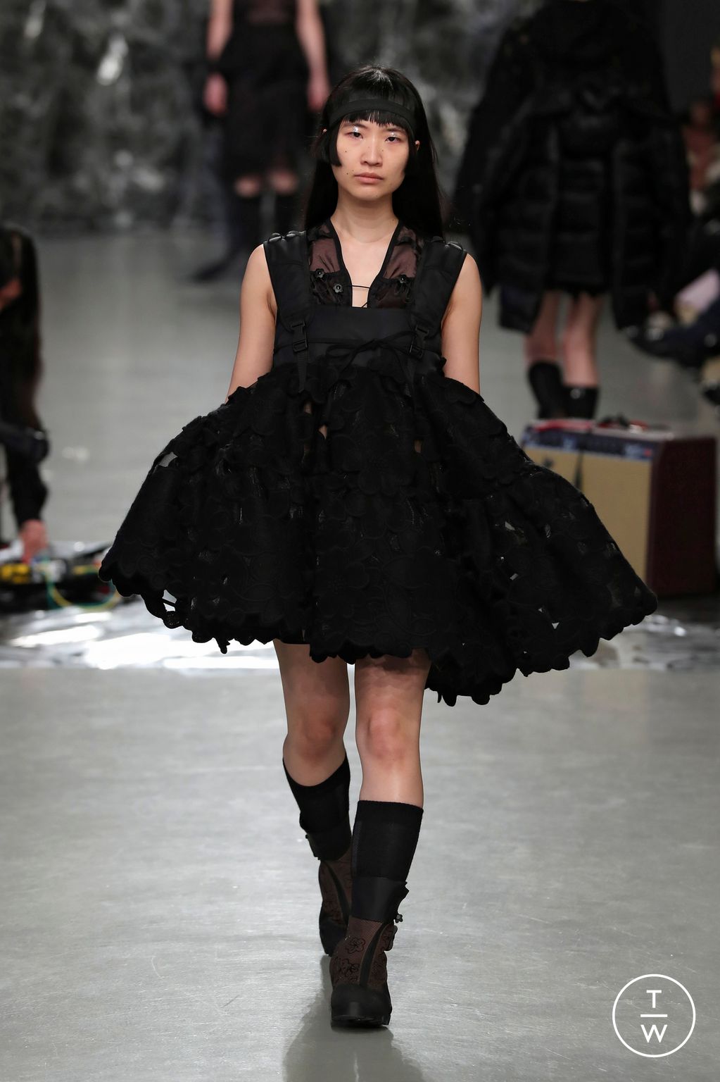 Fashion Week Paris Fall/Winter 2025 look 18 from the Cecilie Bahnsen collection womenswear