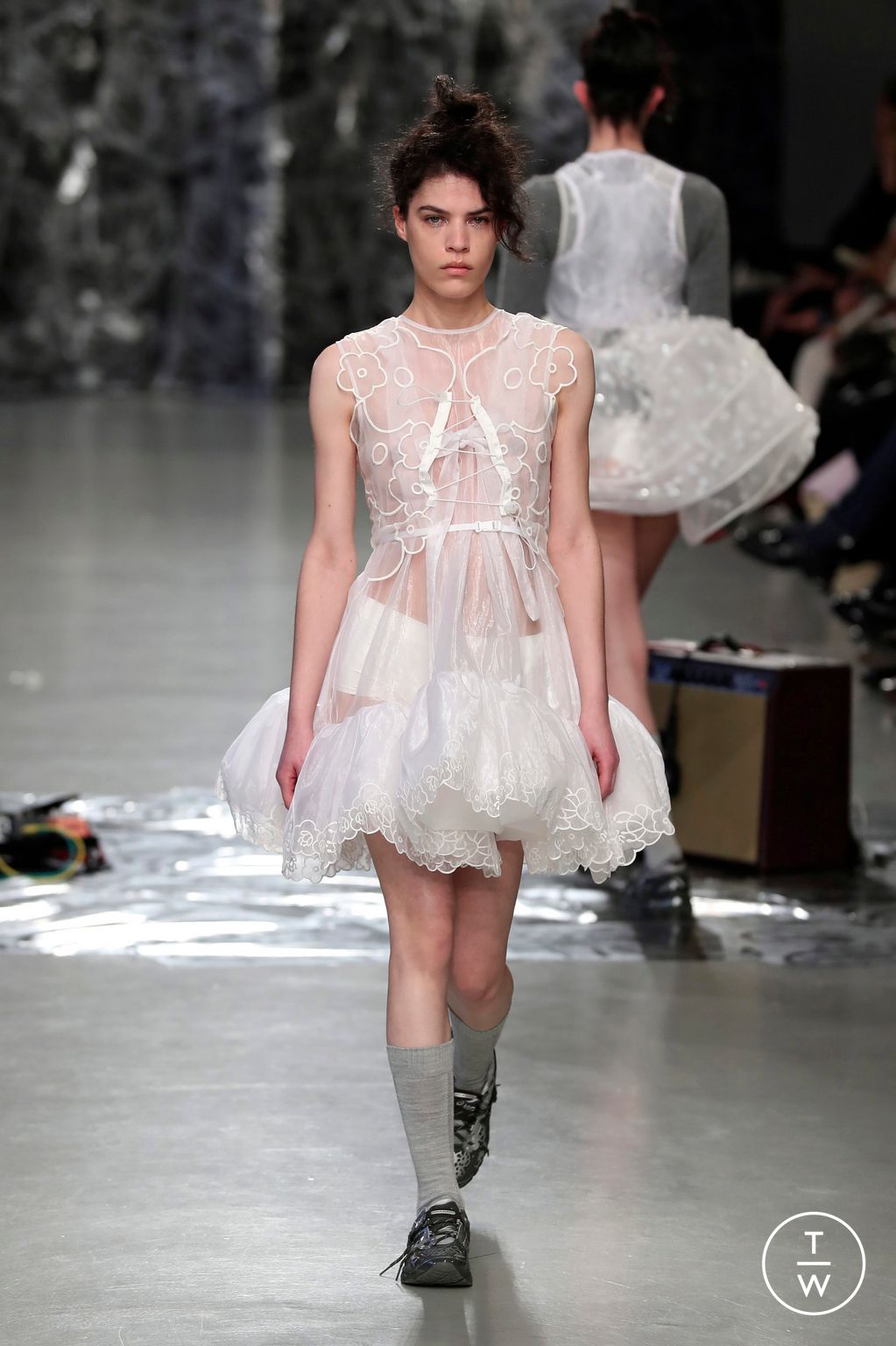 Fashion Week Paris Fall/Winter 2025 look 27 from the Cecilie Bahnsen collection 女装