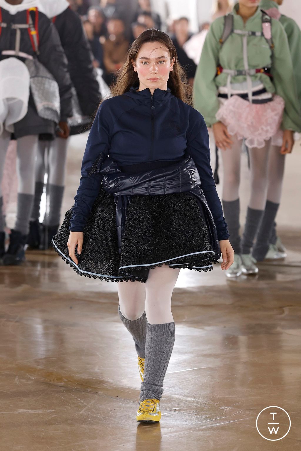 Fashion Week Paris Fall/Winter 2026 look 22 from the Cecilie Bahnsen collection 女装