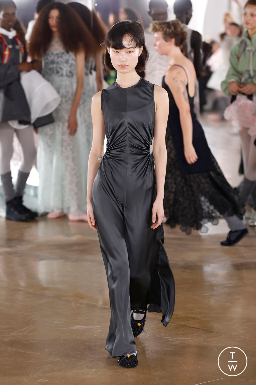 Fashion Week Paris Fall/Winter 2026 look 29 from the Cecilie Bahnsen collection 女装