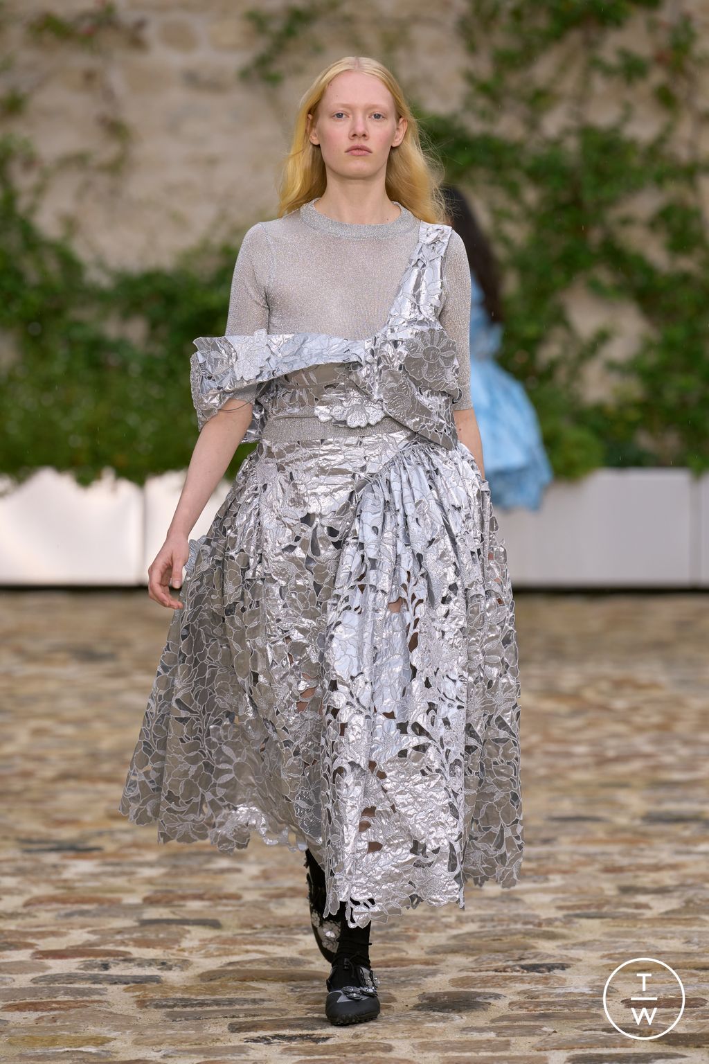 Fashion Week Paris Spring/Summer 2023 look 7 from the Cecilie Bahnsen collection womenswear
