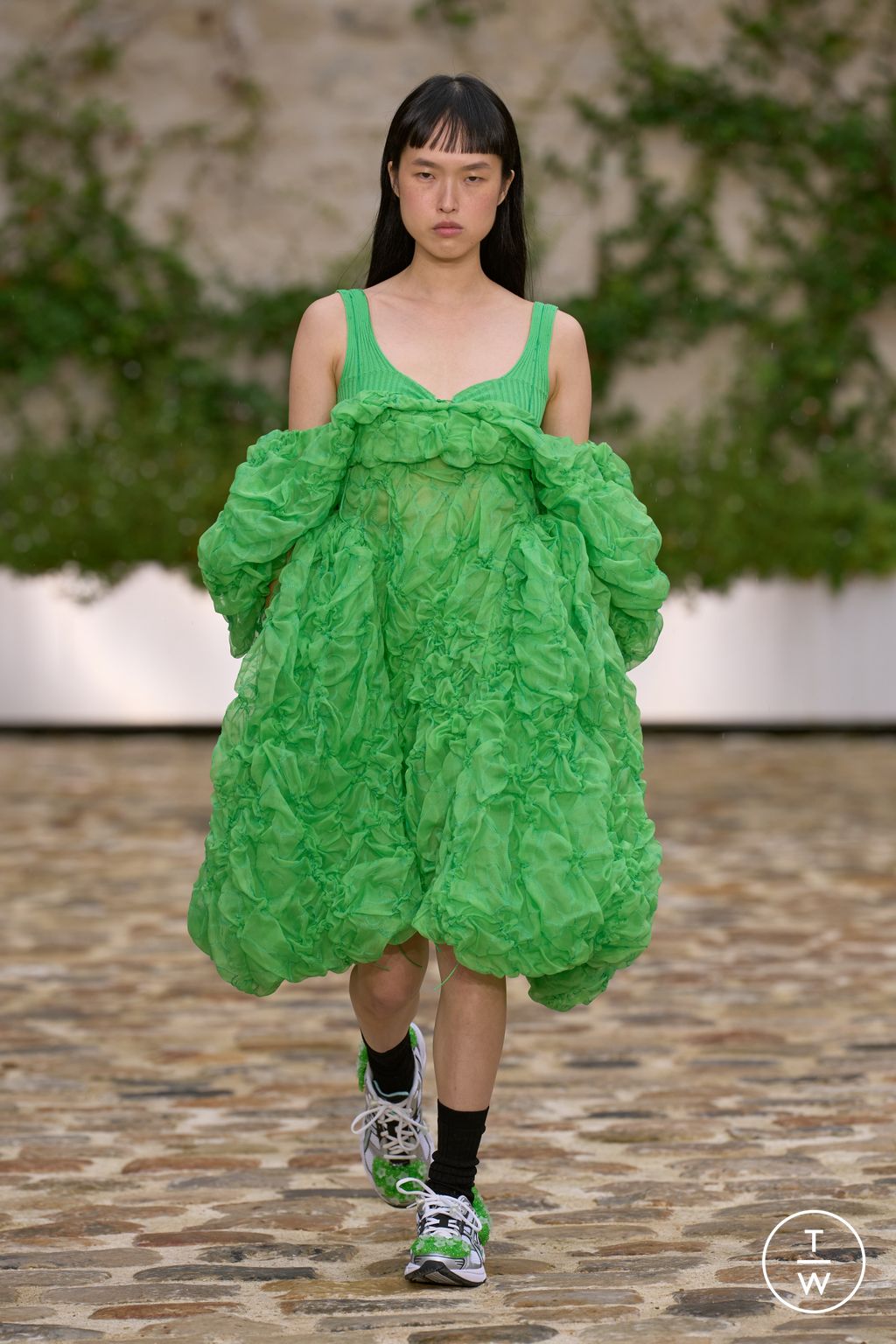 Fashion Week Paris Spring/Summer 2023 look 11 de la collection Cecilie Bahnsen womenswear