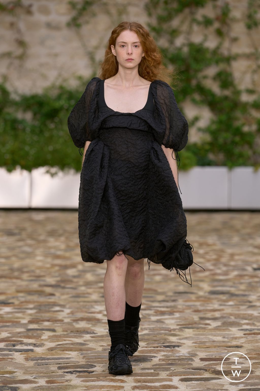 Fashion Week Paris Spring/Summer 2023 look 17 from the Cecilie Bahnsen collection womenswear