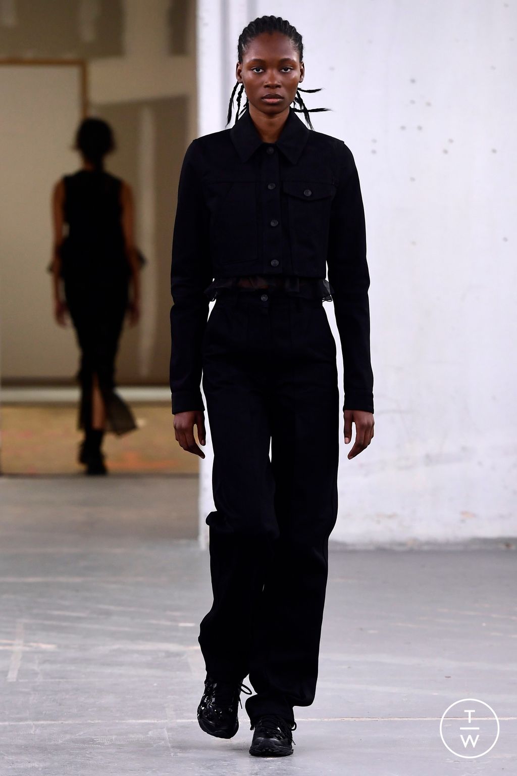 Fashion Week Paris Spring/Summer 2024 look 13 from the Cecilie Bahnsen collection womenswear