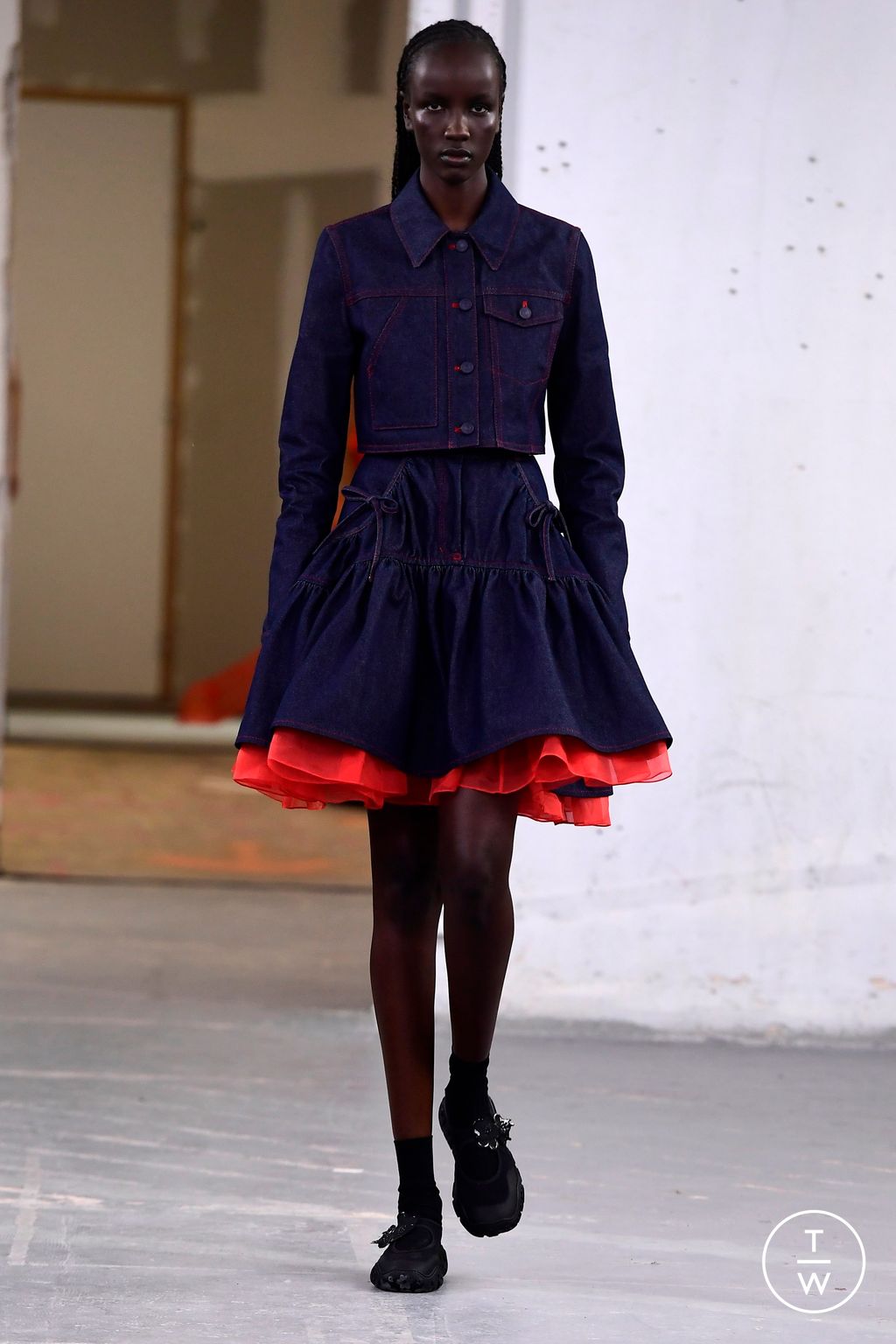 Fashion Week Paris Spring/Summer 2024 look 15 de la collection Cecilie Bahnsen womenswear
