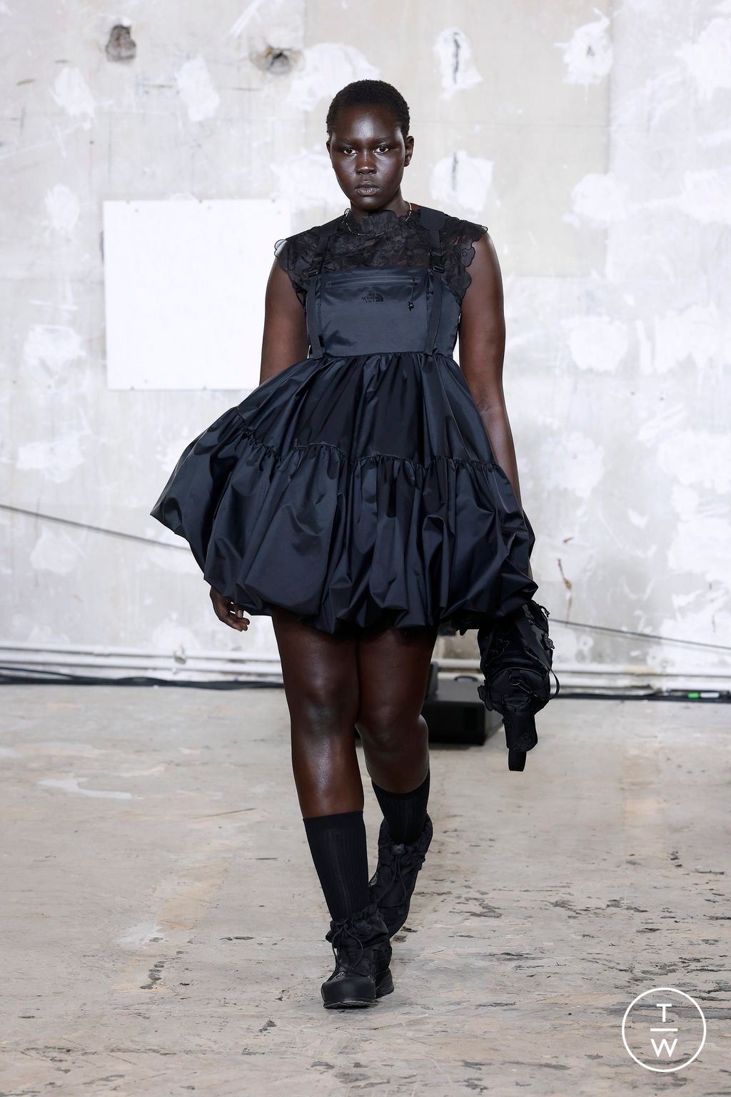 Fashion Week Paris Spring/Summer 2025 look 4 from the Cecilie Bahnsen collection womenswear