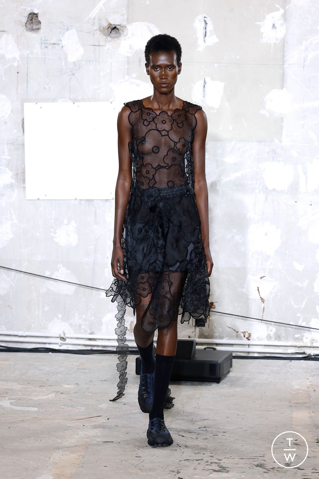 Fashion Week Paris Spring/Summer 2025 look 14 from the Cecilie Bahnsen collection womenswear