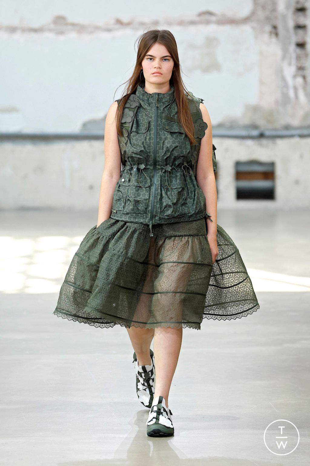 Fashion Week Paris Spring/Summer 2026 look 19 from the Cecilie Bahnsen collection womenswear