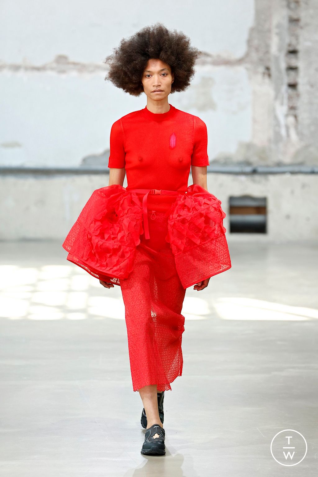 Fashion Week Paris Spring/Summer 2026 look 28 de la collection Cecilie Bahnsen womenswear