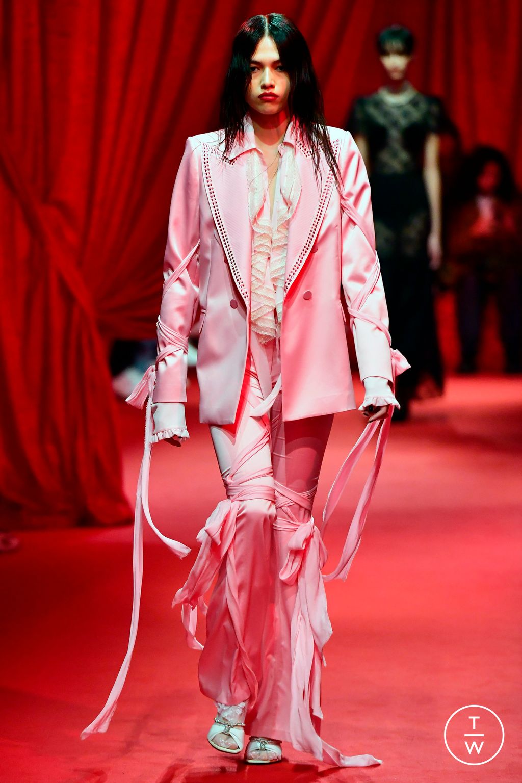 Fashion Week Milan Spring/Summer 2023 look 26 from the Aniye Records collection 女装