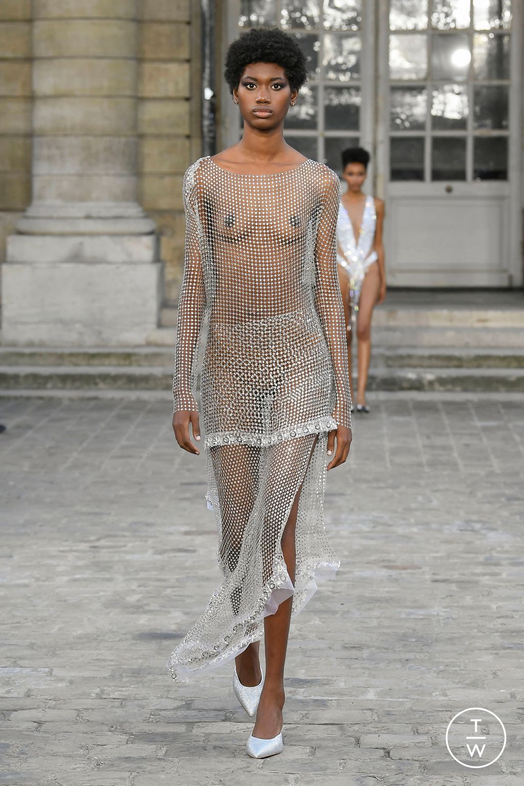 Fashion Week Paris Fall/Winter 2022 look 31 from the Celia Kritharioti collection couture