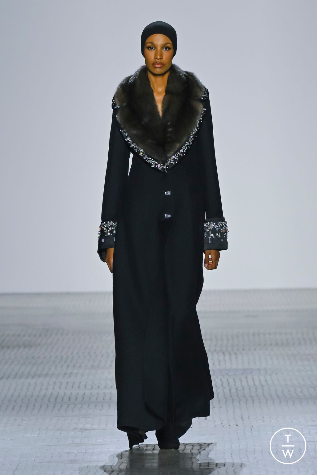 Fashion Week Paris Fall/Winter 2023 look 8 from the Celia Kritharioti collection 高级定制
