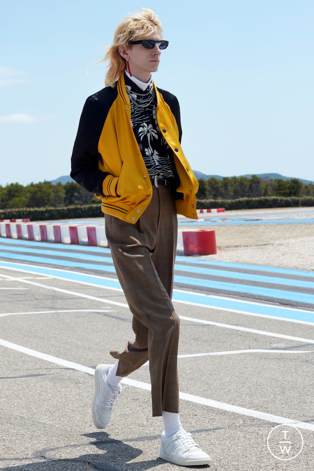 Fashion Week Paris Spring/Summer 2021 look 24 from the Celine collection menswear