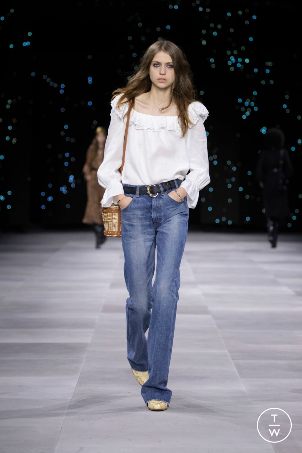 Fashion Week Paris Spring/Summer 2020 look 12 from the Celine collection womenswear