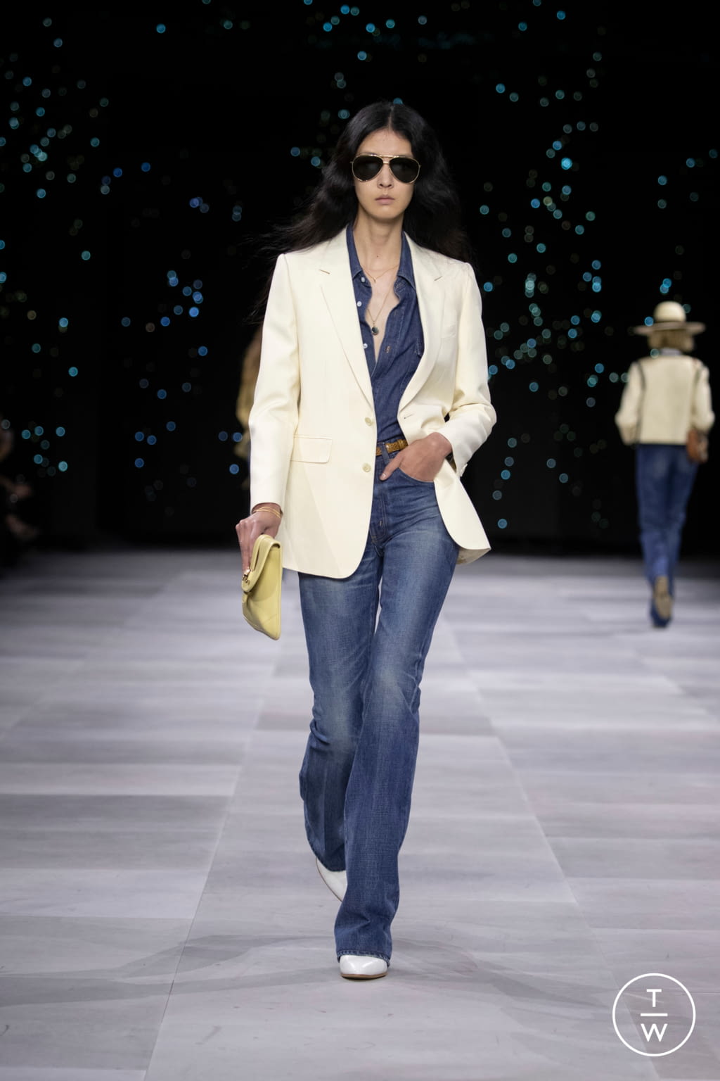 Fashion Week Paris Spring/Summer 2020 look 26 from the Celine collection 女装