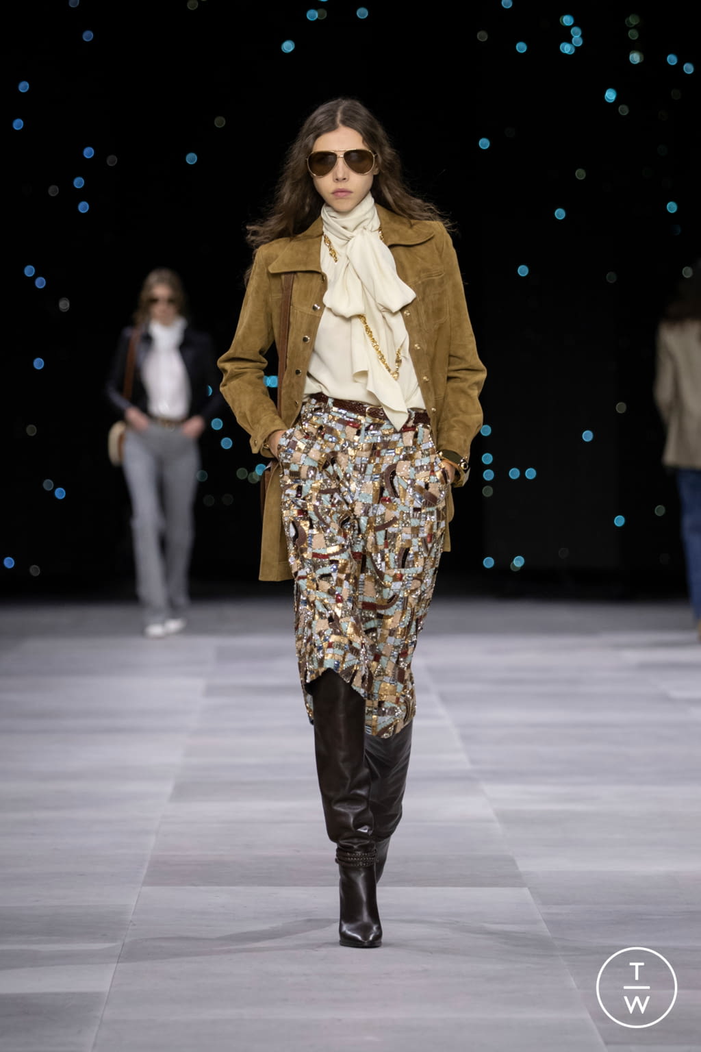 Fashion Week Paris Spring/Summer 2020 look 40 from the Celine collection 女装