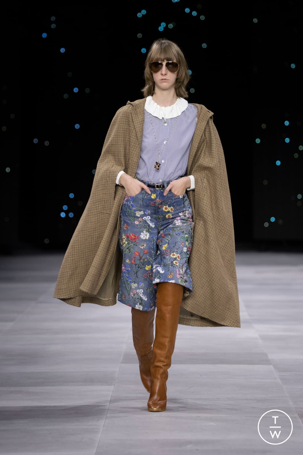 Fashion Week Paris Spring/Summer 2020 look 45 from the Celine collection womenswear