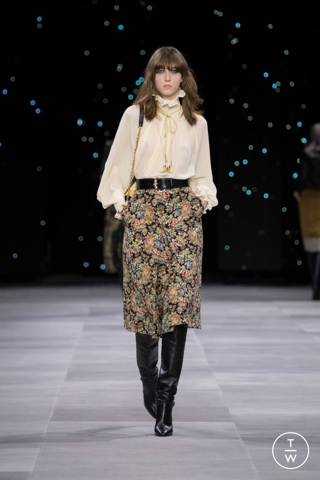 Fashion Week Paris Spring/Summer 2020 look 54 from the Celine collection womenswear