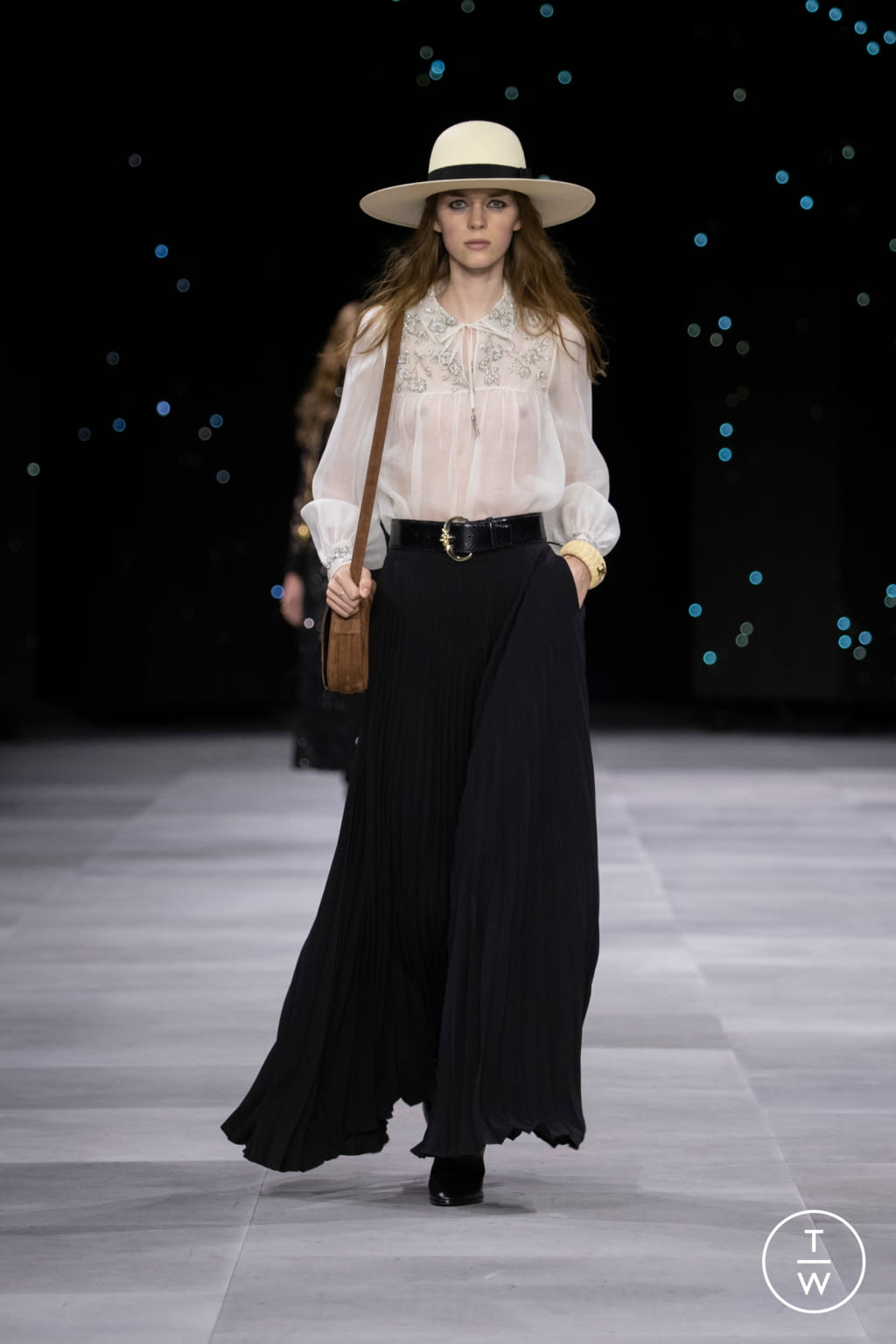 Fashion Week Paris Spring/Summer 2020 look 57 from the Celine collection womenswear