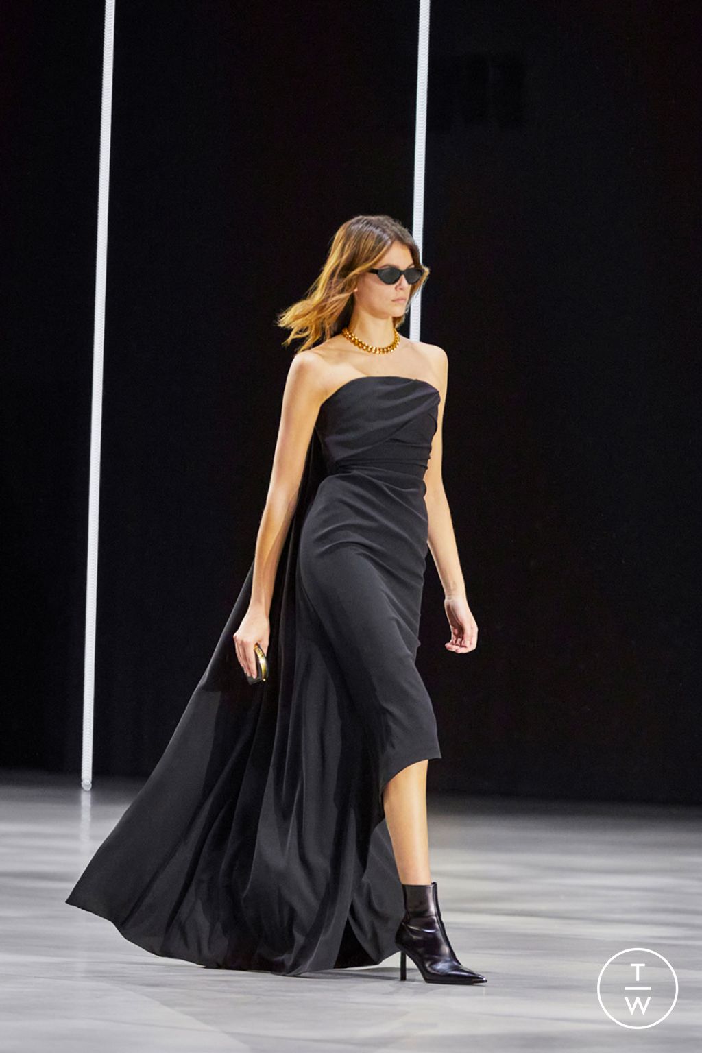 Fashion Week Paris Fall/Winter 2022 look 57 de la collection Celine womenswear